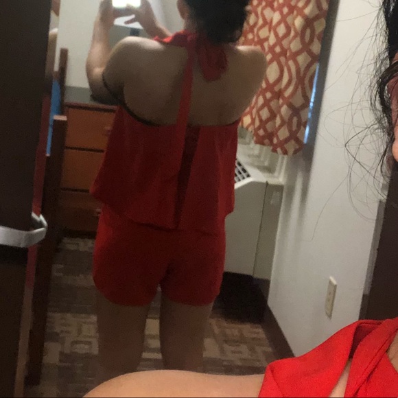 Gorgeous halter style romper - Picture 2 of 2